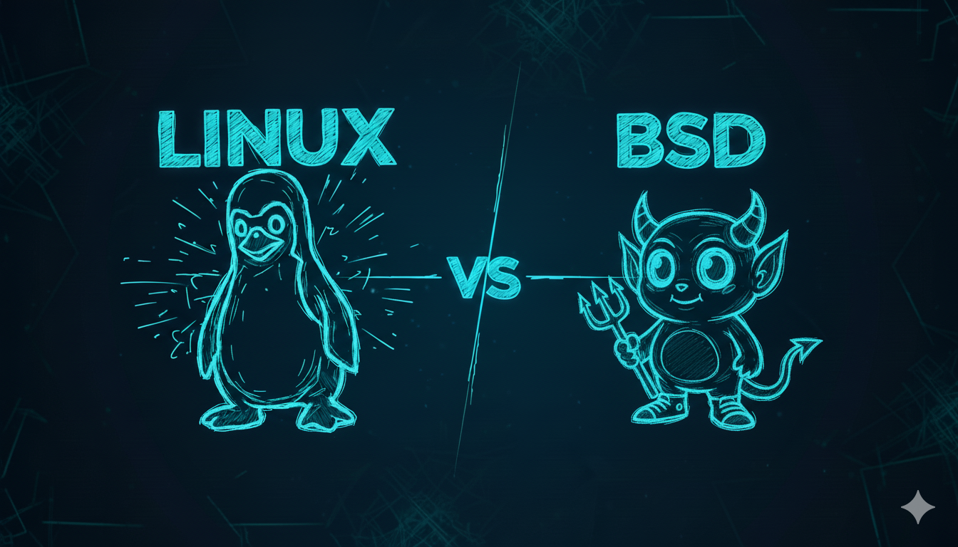 Cover Image Linux Vs BSD